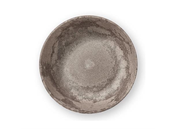 LUUPS dyp skål i trefiber/plast, brun Ø:14,8cm / 40cl