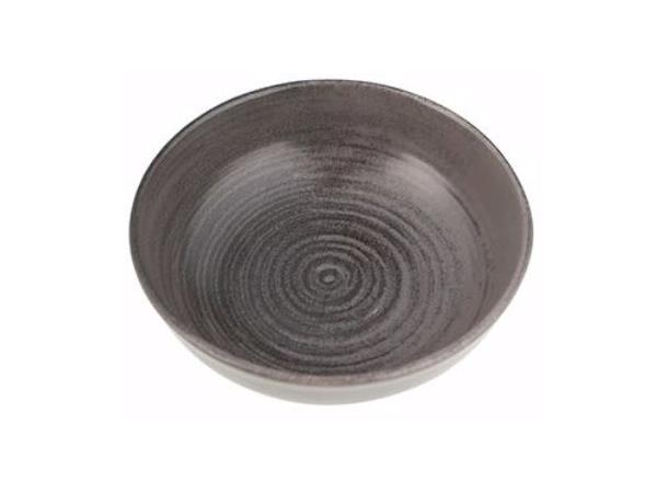 LYKKE tallerken coup høy Ø:130mm. Grå Ø:130mm H:45mm Vekt:227gr.