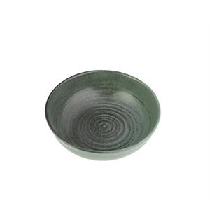 LYKKE tallerken coup høy Ø:130mm. Grønn Ø:130mm H:45mm Vekt:227gr. 