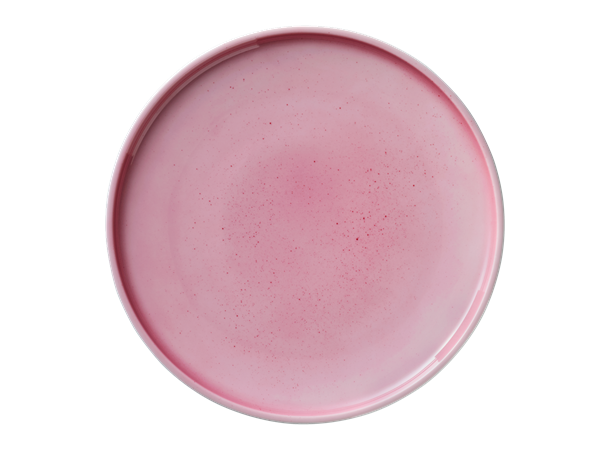 MASH UP tallerken coupe flat Ø: 280mm Dekor: Pink Splash