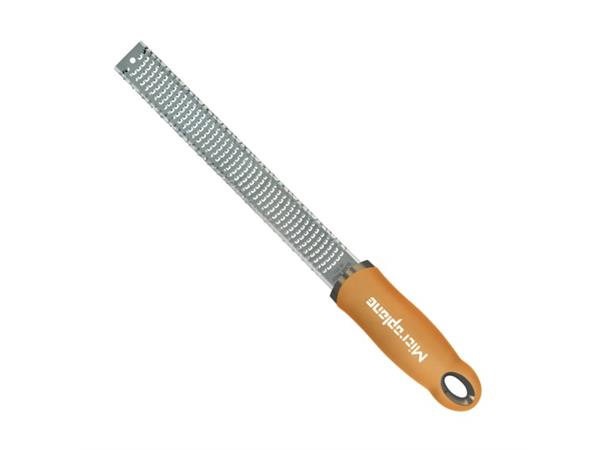 MICROPLANE zester rivjern, Gult skaft Passer til sitron, hvitløk, parmesan ol.