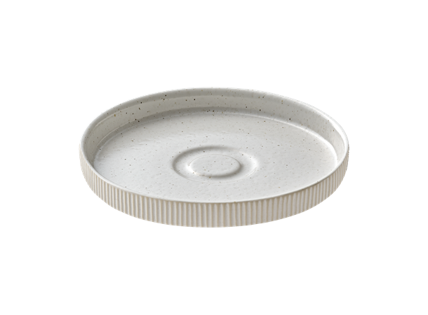 NARA underskål  rlf Ø:150mm H:25mm Hvit Steingods - Passer både kopp 10 og 30cl