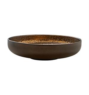 NIVO METALLIC dyp skål Ø:260mm 2,35ltr Steingods - H:74mm 