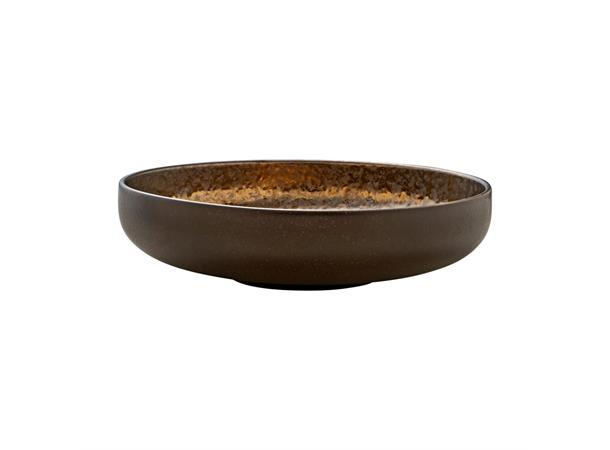 NIVO METALLIC dyp skål Ø:260mm 2,35ltr Steingods - H:74mm
