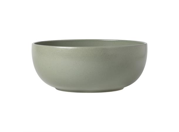 PACIFICA bolle rund Ø:25cm, Grønn Ø:25cm - Robust steingods