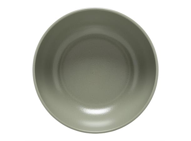 PACIFICA bolle rund Ø:25cm, Grønn Ø:25cm - Robust steingods