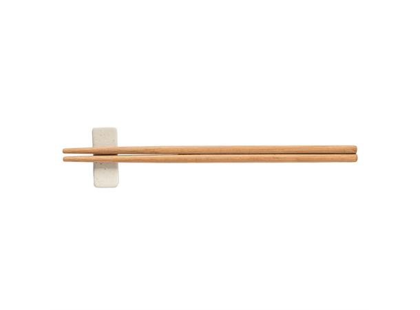 PACIFICA holder til spisepinner/skje, Va L:5cm B:2cm H:1,1cm - Robust steingods