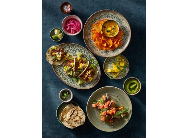 PerfectMatch dipskål Ø:80mm Vitroporselen  - Dekor: Thyme