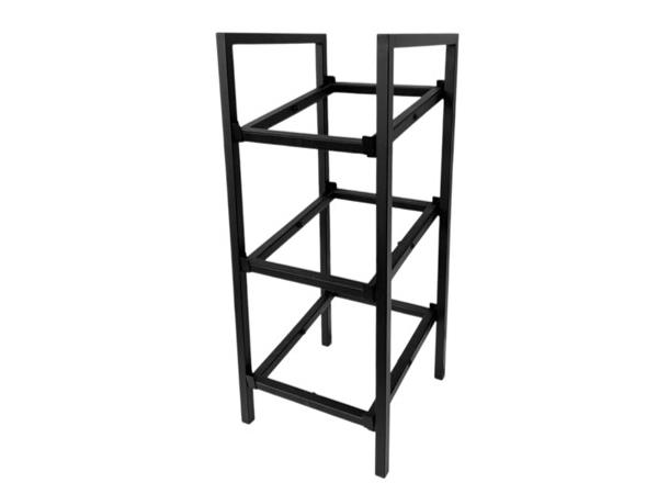 Rammesystem 3 høyder GN1/2, høyde 750mm Shiva - Kun stativ!