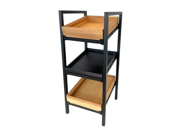 Rammesystem 3 høyder GN1/2, høyde 750mm Shiva - Kun stativ!