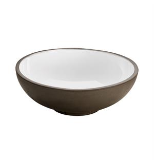 ReNew bolle glatt Ø:170mm/70cl, Hvit Resirkulert steingods 