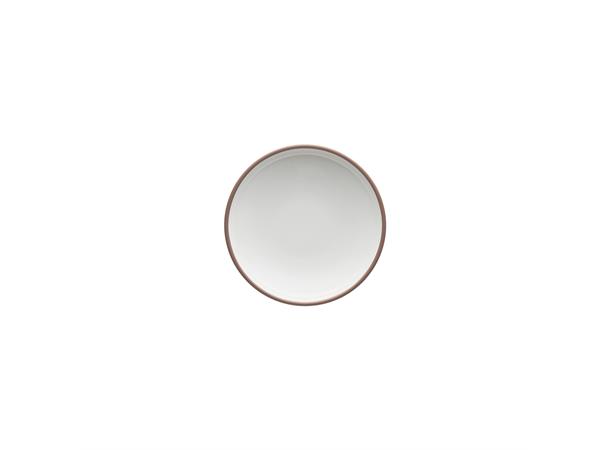 SHIRO tallerken coupe dyp Ø: 90mm Dekor: Hvit med rim