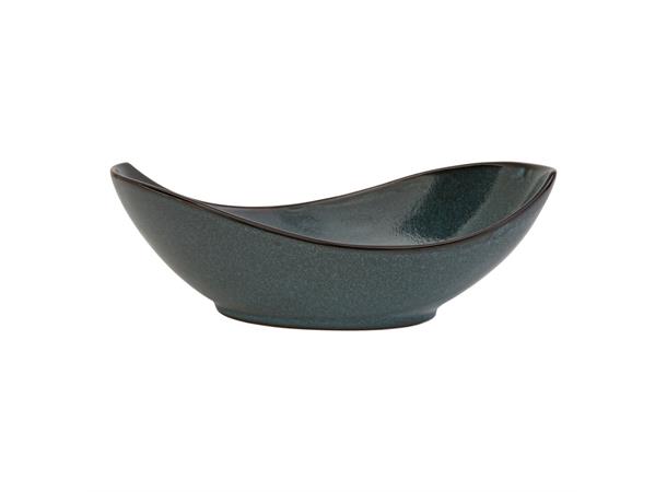STON BLUE oval bolle 315x160mm 94cl Steingods