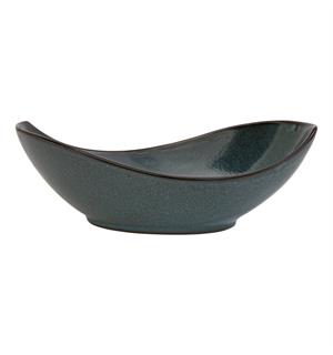 STON BLUE oval bolle 315x160mm 94cl Steingods 