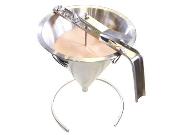 Sausdispenser 1,9ltr (u. stativ) Ø185mm Utført i rustfritt stål, H 180mm