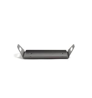 Serveringsbrett A 150x270x69mm, sort I aluminium - m/håndtak kortside 