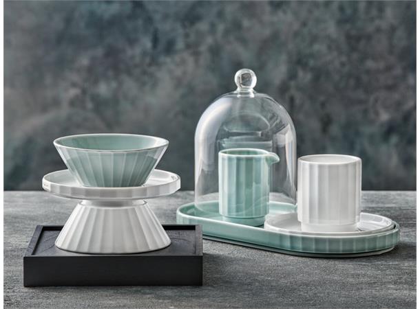 Skål Ø:13cm/37cl EDGE, Sea Ø:134/H:58mm - Høybrent porselen - Farge