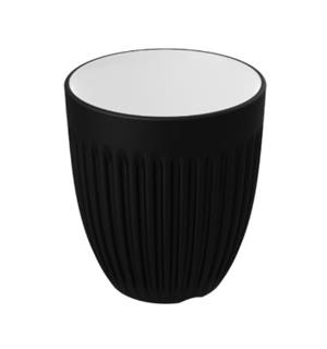 TALON melaminkrus 30cl m/riller, sort I melamin 