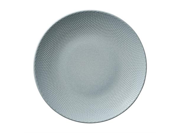 Tallerken coupe Ø:240mm, blå, PINE Vitroporselen