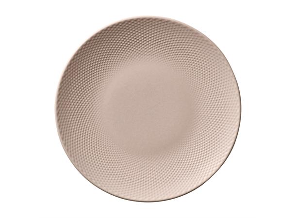 Tallerken coupe Ø:240mm, rosa, PINE Vitroporselen
