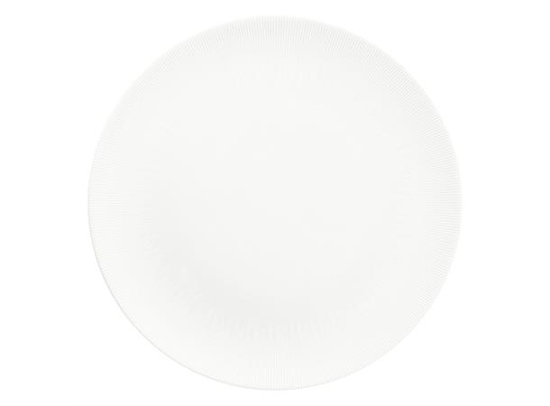 Tallerken coupe Ø:28cm SMART, Stripes Struktur Stripes - Høybrent porselen