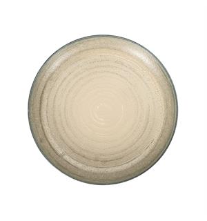 Tallerken Ø:21cm RE-GEN, Sirius Beige Coupe fasong 