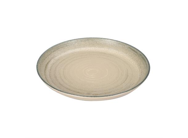 Tallerken Ø:21cm RE-GEN, Sirius Beige Coupe fasong