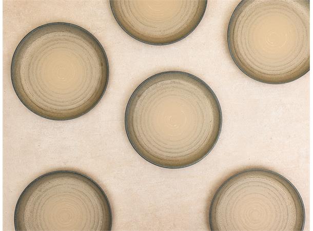 Tallerken Ø:21cm RE-GEN, Sirius Beige Coupe fasong