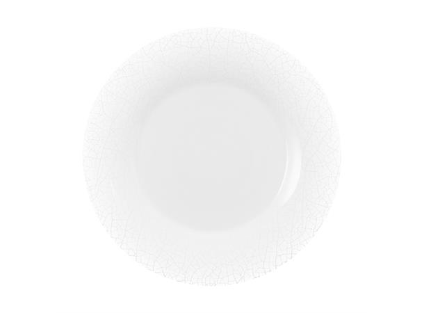 Tallerken Ø:27cm SMART, Crust Struktur Crust - Høybrent porselen