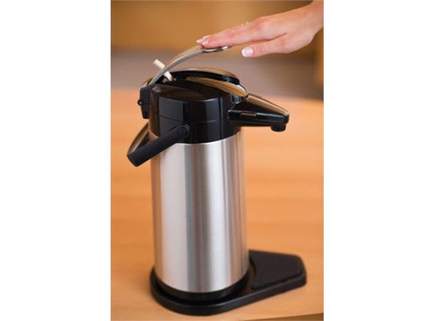 Bonamat pumpekanne FURENTO 2,2ltr m/hendel, blank krom utførelse