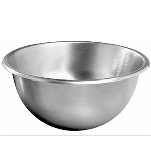Kjøkkenbolle m/rund bunn Ø:400mm Rustfri 18/10  Volum 12 liter 