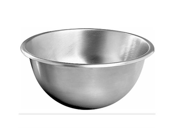 Kjøkkenbolle m/rund bunn Ø:400mm Rustfri 18/10  Volum 12 liter