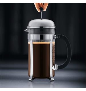 BODUM Chambord presskanne, krom 35cl Brygger 3 kopper kaffe 