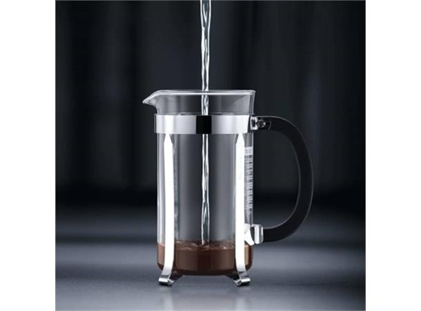 BODUM Chambord presskanne, krom 35cl Brygger 3 kopper kaffe