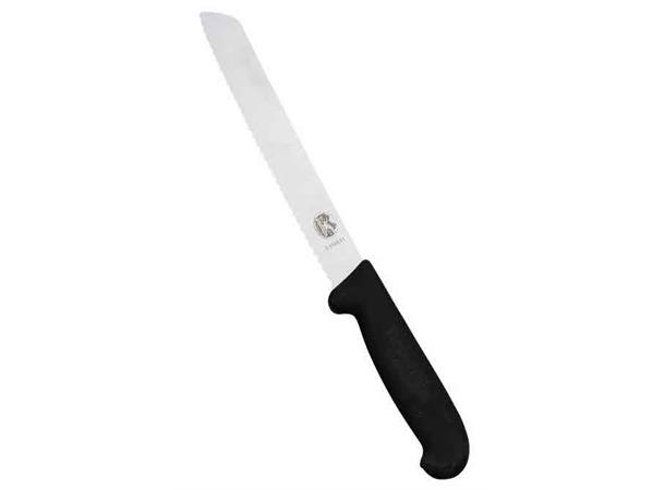 VICTORINOX brødkniv L:210mm Brødkniv med bølgeskjær - Fibroxsgrep