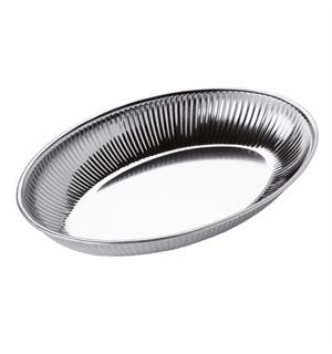 Brødkurv oval 31x21,5cm Rustfritt stål 