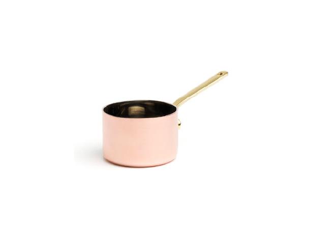 Kobberkjele mini 15cl m. 1 håndtak Ø:70mm H:50mm 15cl