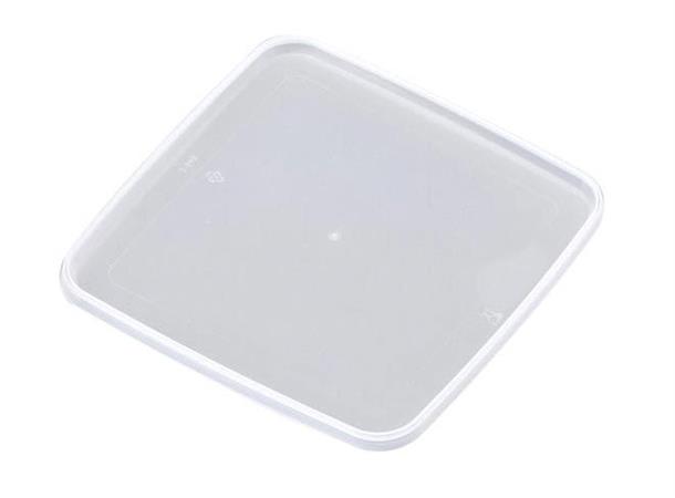 Lokk til firkantet plastboks 195x195mm Tåler temperatur opp til +95gr C