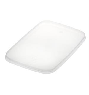 Lokk til rektangulær plastboks 192x129mm Tåler temperatur opp til +90gr C 
