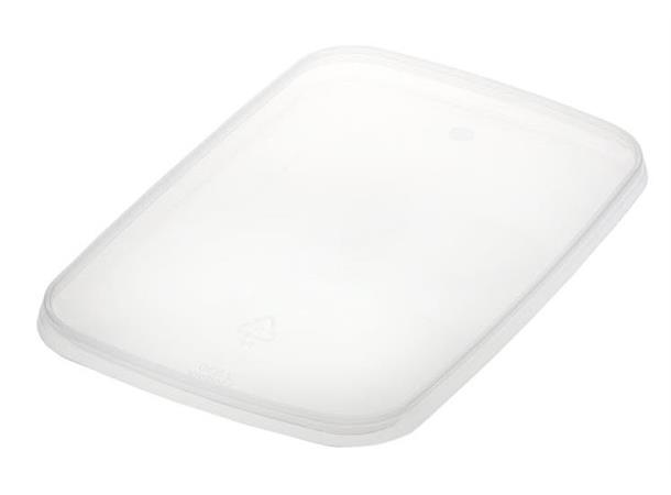 Lokk til rektangulær plastboks 192x129mm Tåler temperatur opp til +90gr C