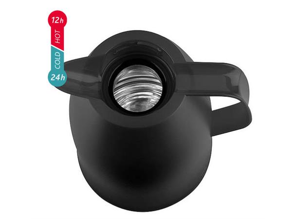 EMSA termokanne Mambo 1ltr. Sort Ø:178/146mm H:215mm 1,0ltr.