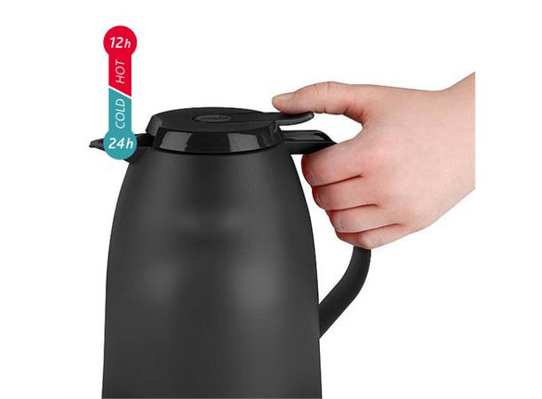 EMSA termokanne Mambo 1ltr. Sort Ø:178/146mm H:215mm 1,0ltr.