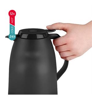 EMSA termokanne Mambo 1ltr. Sort Ø:178/146mm H:215mm 1,0ltr. 