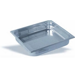 PLUSS GN2/3-150 gastrobakk PERF 18/10 rustfri 