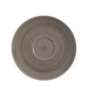 MODERN RUSTIC skål Ø:191mm,C.Brun Farge Ceramica Wood 