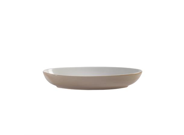 MODERN RUSTIC bolle oval Ø:230mm,C.Sand Farge Ceramica Sand - Volum 0,45liter