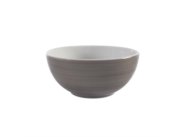 MODERN RUSTIC bolle rund Ø:120mm,C.Brun Farge Ceramica Wood - Volum 0,35liter