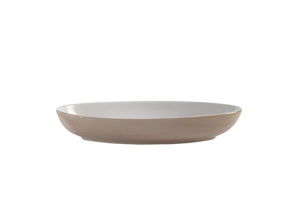 MODERN RUSTIC bolle oval Ø:280mm,C.Sand Farge Ceramica Sand - Volum 0,70 liter