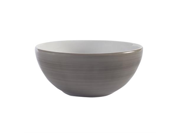 MODERN RUSTIC bolle rund Ø:150mm,C.Brun Farge Ceramica Wood - Volum 0,65 liter