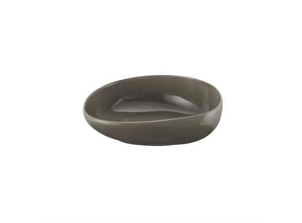 POTTERY bolle asymmetrisk Ø:170mm DEKOR: Unique Dark Grey